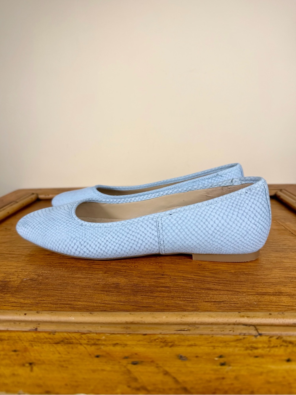 NEW Vionic Orinda 2 Ballet Flats Size 10 Blue Mist